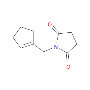 2,5-Pyrrolidinedione, 1-(1-cyclopenten-1-ylmethyl)-