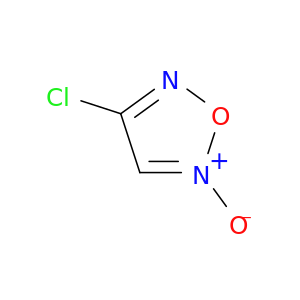 1,2,5-Oxadiazole, 3-chloro-, 5-oxide