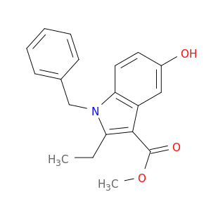 1-苄基-2-乙基-5-羟基-1H-吲哚-3-羧酸甲酯