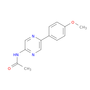 Acetamide, N-[5-(4-methoxyphenyl)pyrazinyl]-