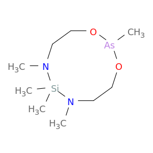 1,3-Dioxa-6,8-diaza-2-arsa-7-silacyclodecane, 2,6,7,7,8-pentamethyl-