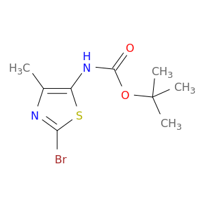 (2-溴-4-甲基噻唑-5-基)氨基甲酸叔丁酯