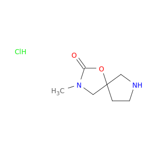 3-methyl-1-oxa-3,7-diazaspiro[4.4]nonan-2-one hydrochloride