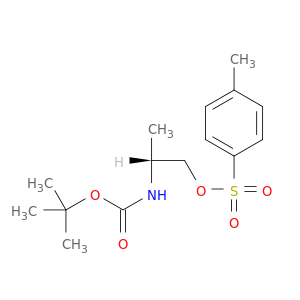 Carbamic acid, [(1R)-1-methyl-2-[[(4-methylphenyl)sulfonyl]oxy]ethyl]-,1,1-dimethylethyl ester