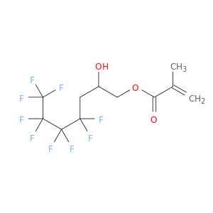 2-Propenoic acid,2-methyl-, 4,4,5,5,6,6,7,7,7-nonafluoro-2-hydroxyheptyl ester