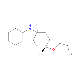 Cyclohexanamine, N-cyclohexyl-4-propoxy-, trans-