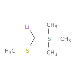 Lithium, [(methylthio)(trimethylsilyl)methyl]-