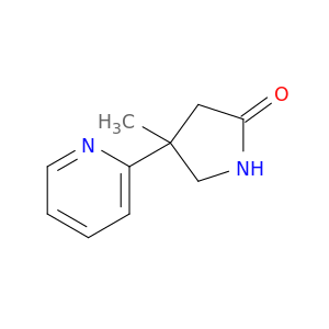 4-methyl-4-(pyridin-2-yl)pyrrolidin-2-one