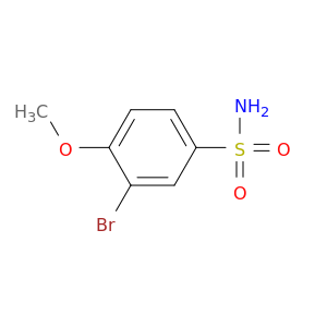 3-Bromo-4-methoxybenzene-1-sulfonamide