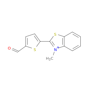 Benzothiazolium, 2-(5-formyl-2-thienyl)-3-methyl-