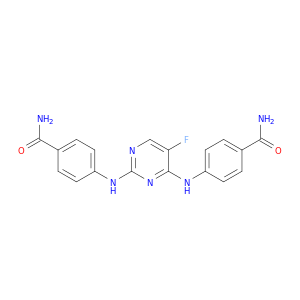 Benzamide, 4,4'-[(5-fluoro-2,4-pyrimidinediyl)diimino]bis-