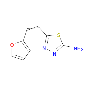 5-[(E)-2-(Furan-2-yl)ethenyl]-1,3,4-thiadiazol-2-amine