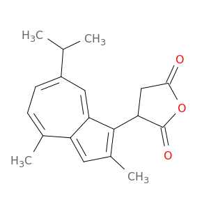 2,5-Furandione, 3-[2,4-dimethyl-7-(1-methylethyl)-1-azulenyl]dihydro-