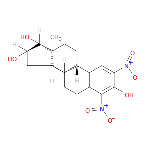 Estra-1,3,5(10)-triene-3,16,17-triol,2,4-dinitro-, (16a,17b)- (9CI)