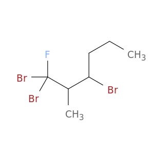 Hexane, 1,1,3-tribromo-1-fluoro-2-methyl-