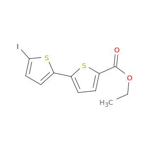 [2,2'-Bithiophene]-5-carboxylicacid, 5'-iodo-, ethyl ester