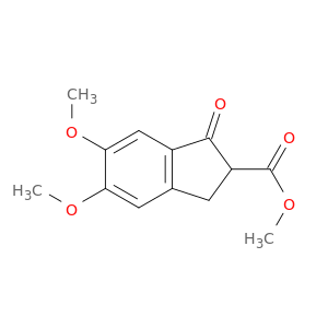 Methyl 5,6-dimethoxy-1-oxo-2,3-dihydro-1H-indene-2-carboxylate