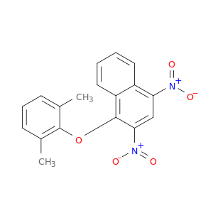 Naphthalene, 1-(2,6-dimethylphenoxy)-2,4-dinitro-