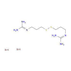 2,2'-(disulfanediyldipropane-3,1-diyl)diguanidine dihydrobromide