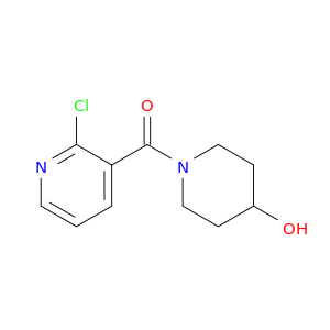 (2-Chloropyridin-3-yl)(4-hydroxypiperidin-1-yl)methanone