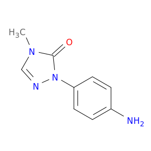 1-(4-aminophenyl)-4-methyl-4,5-dihydro-1H-1,2,4-triazol-5-one