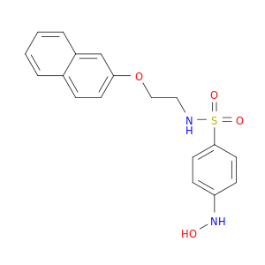 4-(羟胺)-N-(2-(萘-2-丙氧基)乙基)苯磺酰胺