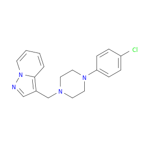 Pyrazolo[1,5-a]pyridine, 3-[[4-(4-chlorophenyl)-1-piperazinyl]methyl]-