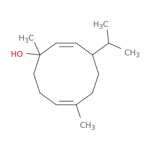 2,7-Cyclodecadien-1-ol, 1,7-dimethyl-4-(1-methylethyl)-