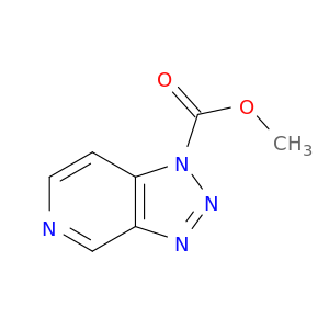 1H-1,2,3-Triazolo[4,5-c]pyridine-1-carboxylic  acid,  methyl  ester