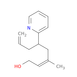2,7-Octadien-1-ol, 3-methyl-5-(2-pyridinyl)-, (Z)-
