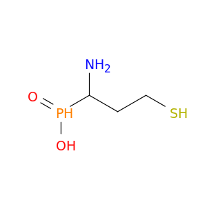 Phosphinic acid, (1-amino-3-mercaptopropyl)-