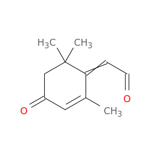 Acetaldehyde, (2,6,6-trimethyl-4-oxo-2-cyclohexen-1-ylidene)-