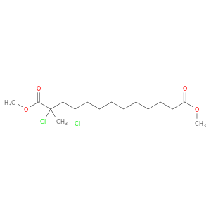 Tridecanedioic acid, 2,4-dichloro-2-methyl-, dimethyl ester