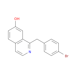 7-Isoquinolinol,1-[(4-bromophenyl)methyl]-