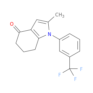 2-Methyl-1-[3-(trifluoromethyl)phenyl]-4,5,6,7-tetrahydro-1H-indol-4-one