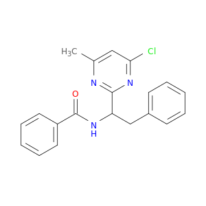 Benzamide, N-[1-(4-chloro-6-methyl-2-pyrimidinyl)-2-phenylethyl]-