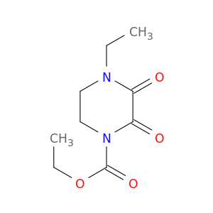1-Piperazinecarboxylic acid, 4-ethyl-2,3-dioxo-, ethyl ester