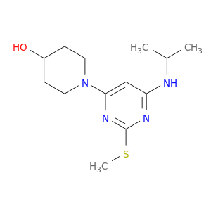 1-(6-异丙基-2-甲硫基-嘧啶-4-基)-哌啶-4-醇