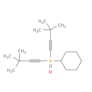 Phosphine oxide, cyclohexylbis(3,3-dimethyl-1-butynyl)-
