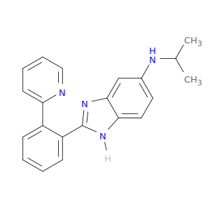 1H-Benzimidazol-5-amine, N-(1-methylethyl)-2-[2-(2-pyridinyl)phenyl]-