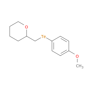 2H-Pyran, tetrahydro-2-[[(4-methoxyphenyl)telluro]methyl]-
