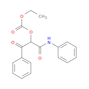 Carbonic acid, 1-benzoyl-2-oxo-2-(phenylamino)ethyl ethyl ester