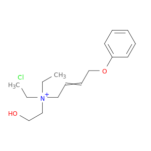 2-Buten-1-aminium, N,N-diethyl-N-(2-hydroxyethyl)-4-phenoxy-, chloride