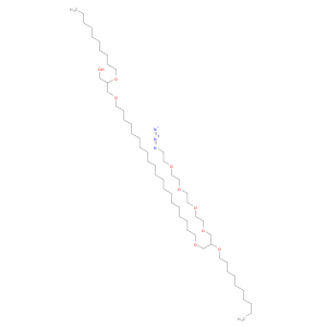 3,6,9,12,16,37-Hexaoxatetracontan-40-ol, 1-azido-14,39-bis(decyloxy)-