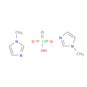 1H-Imidazole, 1-methyl-, perchlorate (2:1)