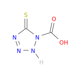 1H-Tetrazole-1-carboxylicacid, 2,5-dihydro-5-thioxo-
