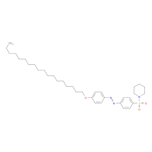 Piperidine, 1-[[4-[[4-(octadecyloxy)phenyl]azo]phenyl]sulfonyl]-