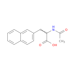 2-Propenoic acid, 2-(acetylamino)-3-(2-naphthalenyl)-