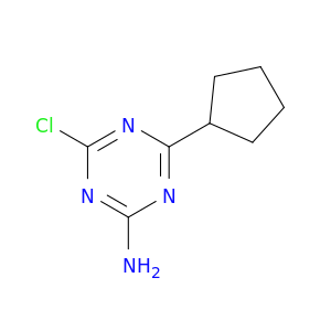 4-Chloro-6-cyclopentyl-1,3,5-triazin-2-amine