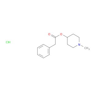 Benzeneacetic acid, 1-methyl-4-piperidinyl ester, hydrochloride